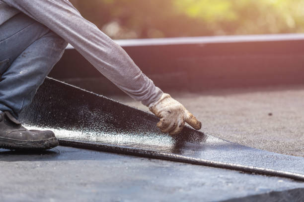 Professional Emergency Waterproofing technician working in Covington, KY